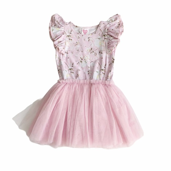 Little Hearts Frill Tutu Dress